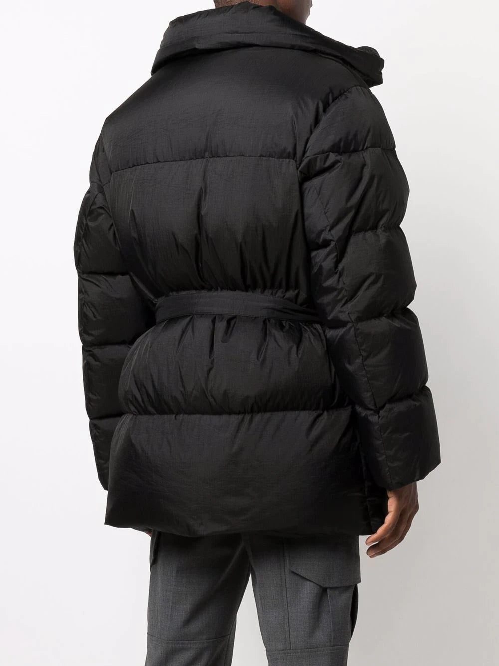 Off-White Hands Off belted puffer down jacket - Image 4