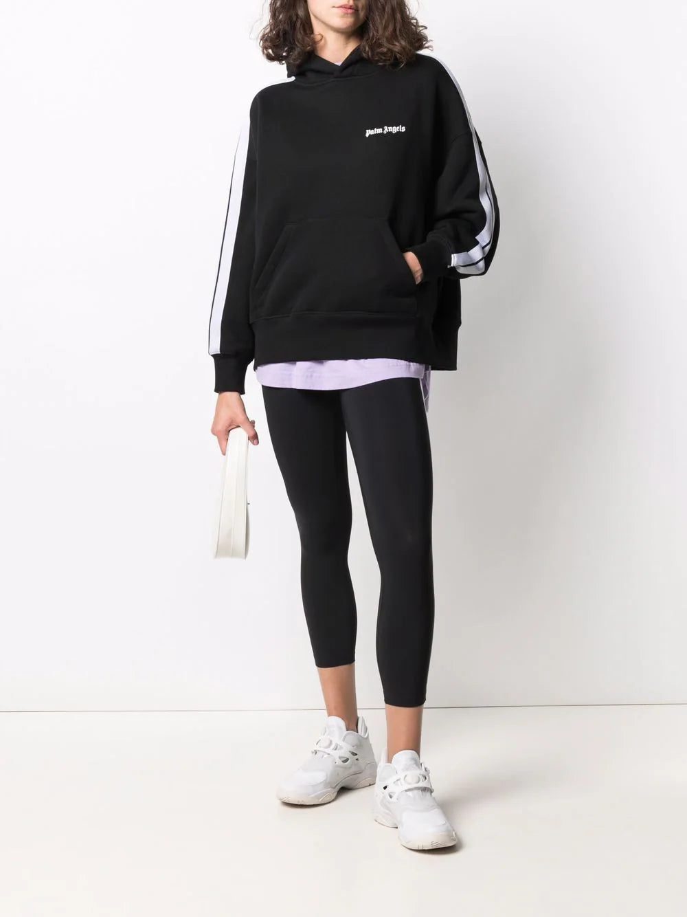 Palm Angels logo-print high-rise leggings - Image 2