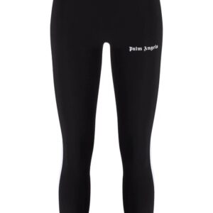 Palm Angels  logo-print high-rise leggings