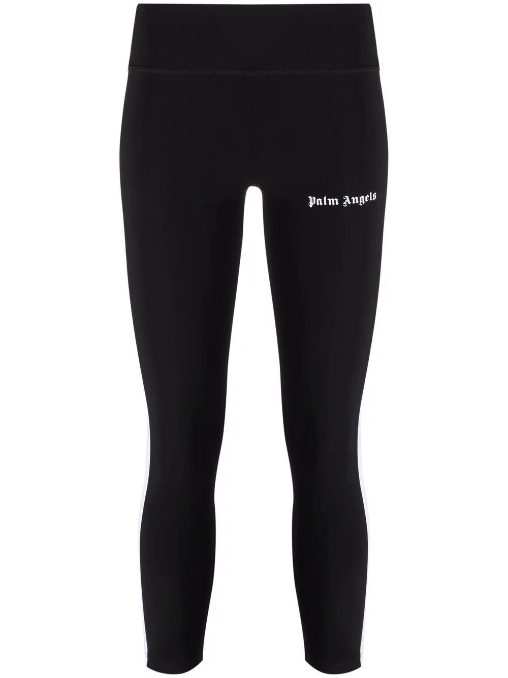 Palm Angels logo-print high-rise leggings
