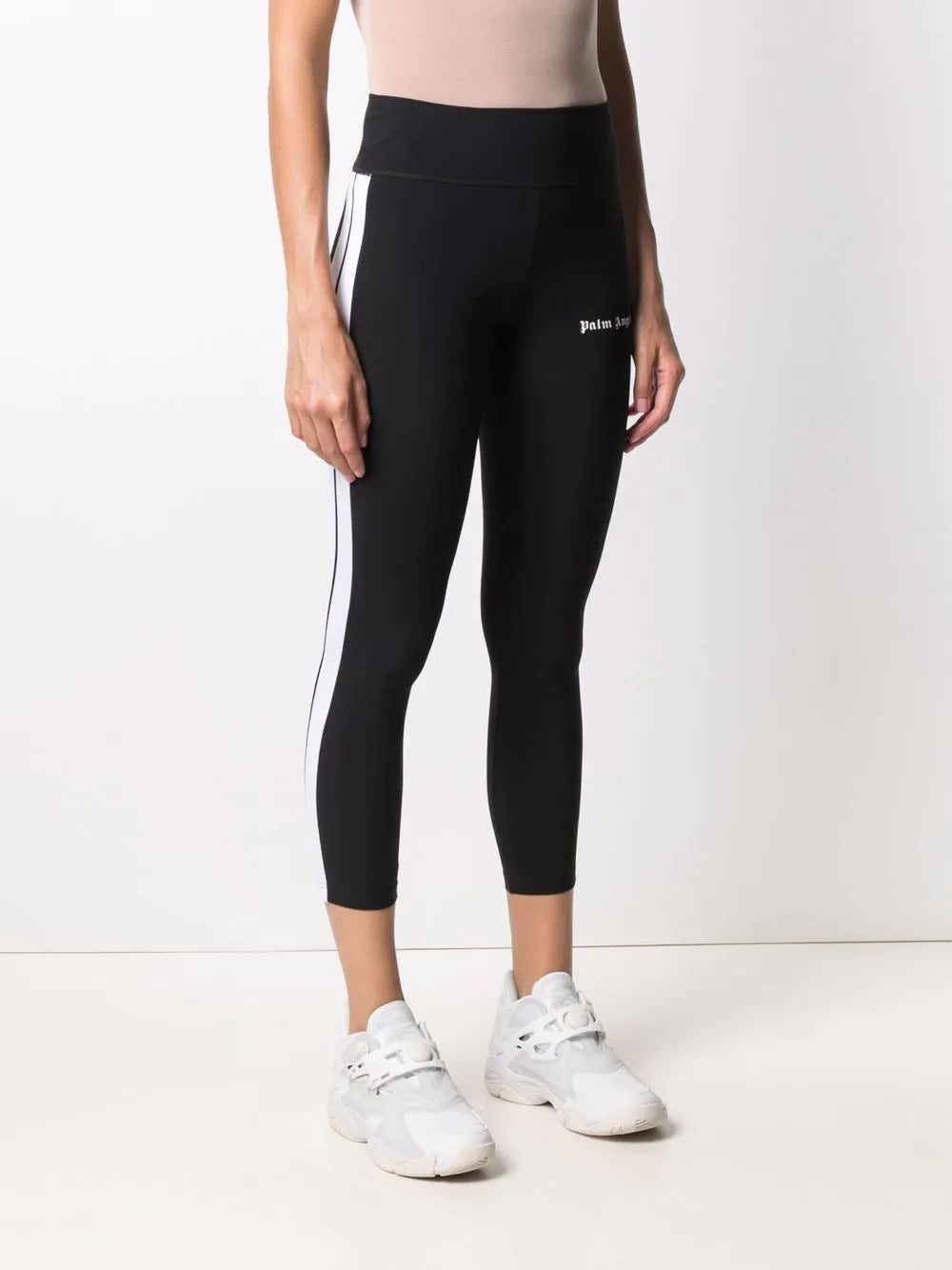 Palm Angels logo-print high-rise leggings - Image 3