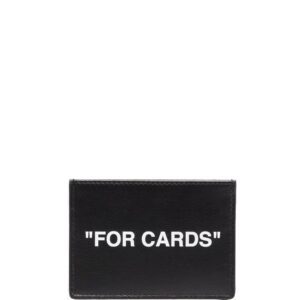 Off-White "For Cards" quote cardholder