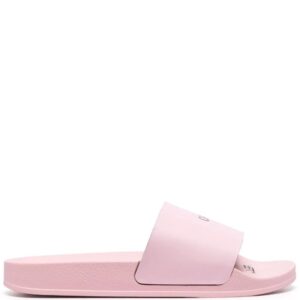 Off-White  logo print flat slides