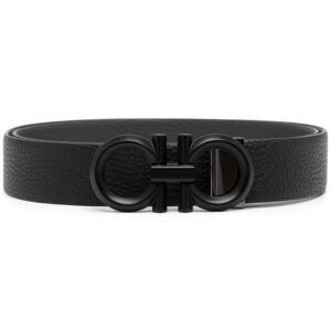 Ferragamo reversible and adjustable Gancini belt