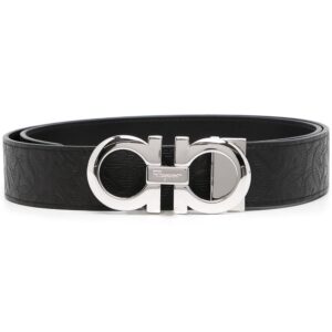 Ferragamo Reversible Gancini leather belt