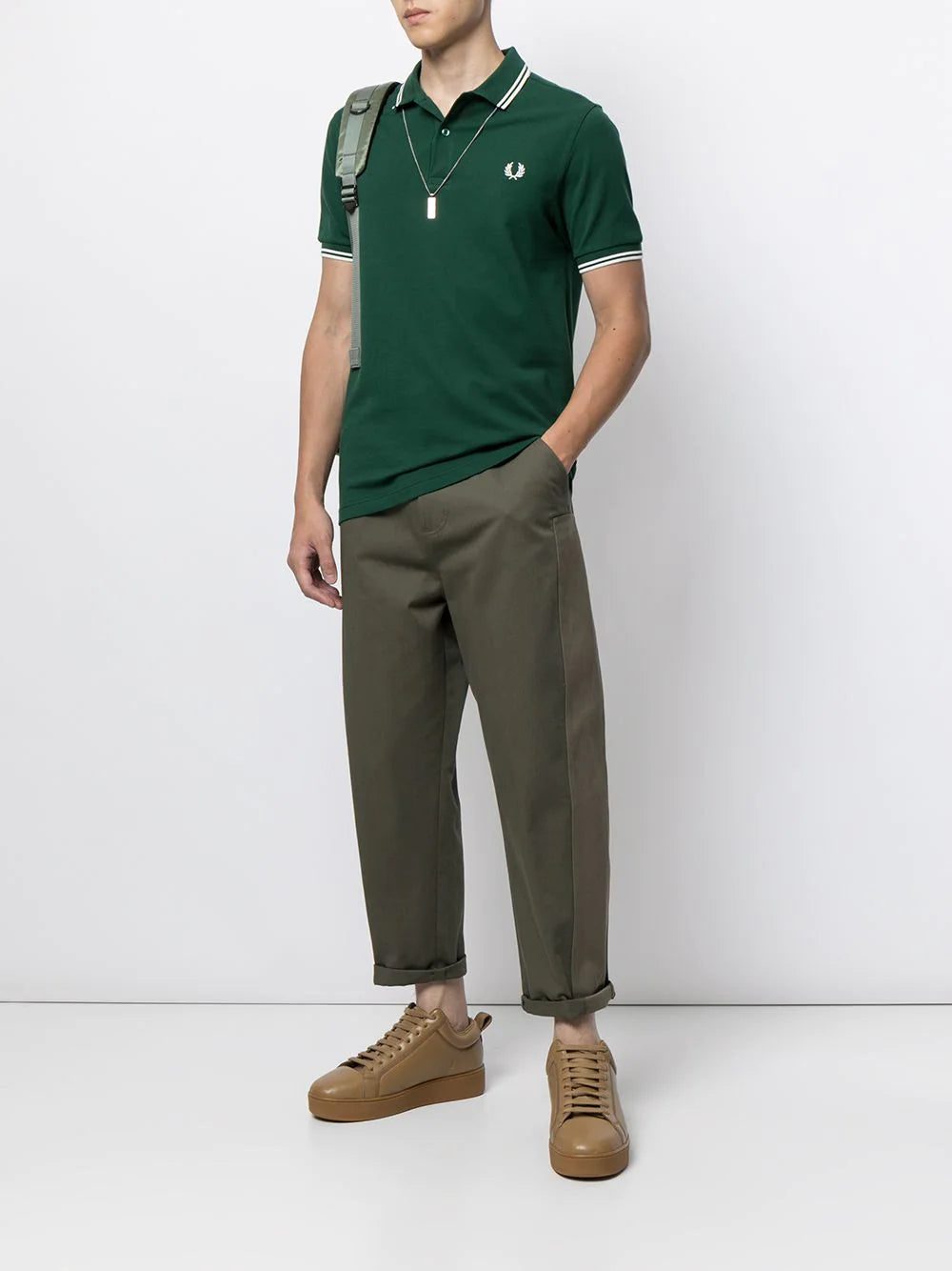 Fred Perry Twin Tipped cotton polo shirt - Image 2