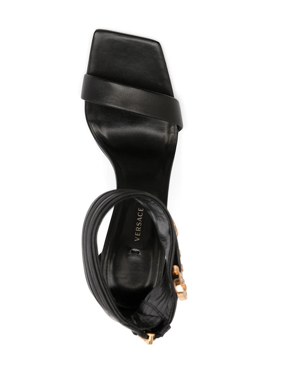 Versace Medusa Safety Pin leather sandals - Image 4