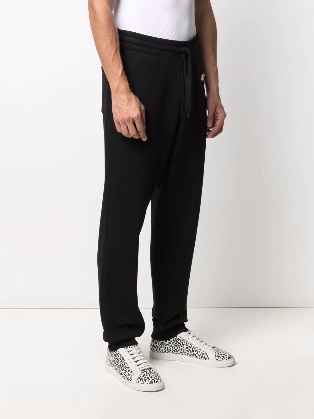 Moschino logo-plaque track pants - Image 3