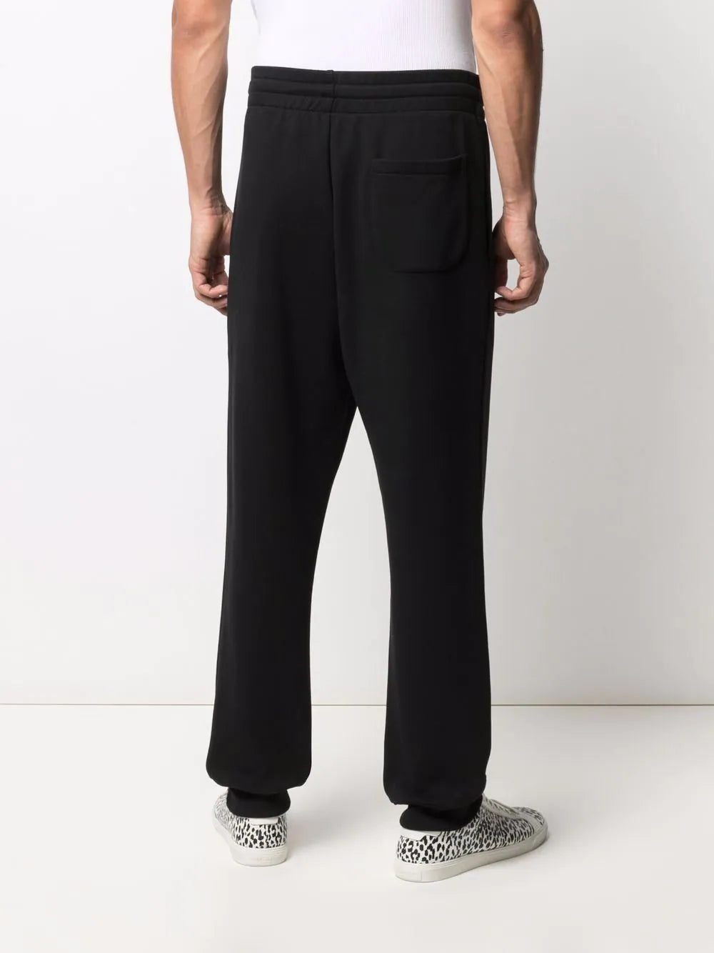 Moschino logo-plaque track pants - Image 4
