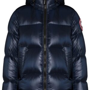 Canada Goose  Crofton logo-patch padded jacket