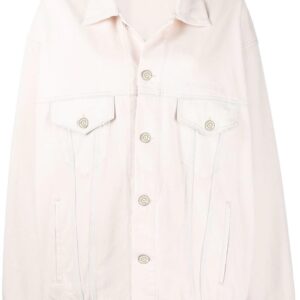 Balenciaga oversized washed denim jacket