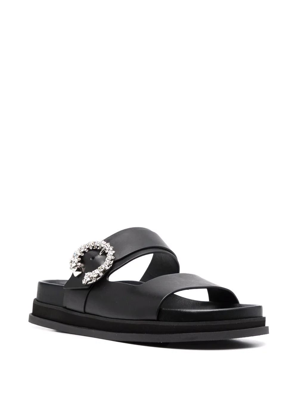 Jimmy Choo Marga crystal-embellished open-toe slides - Image 2