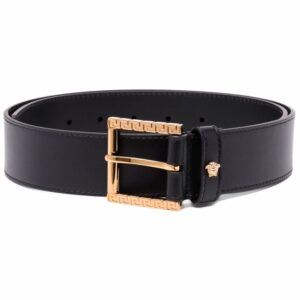 Versace Medusa-plaque Greca-detail belt