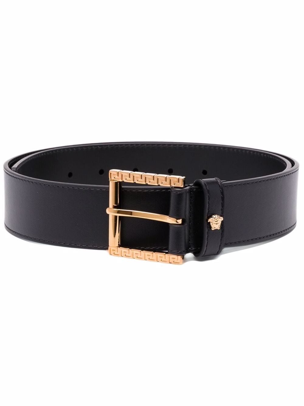 Versace Medusa-plaque Greca-detail belt