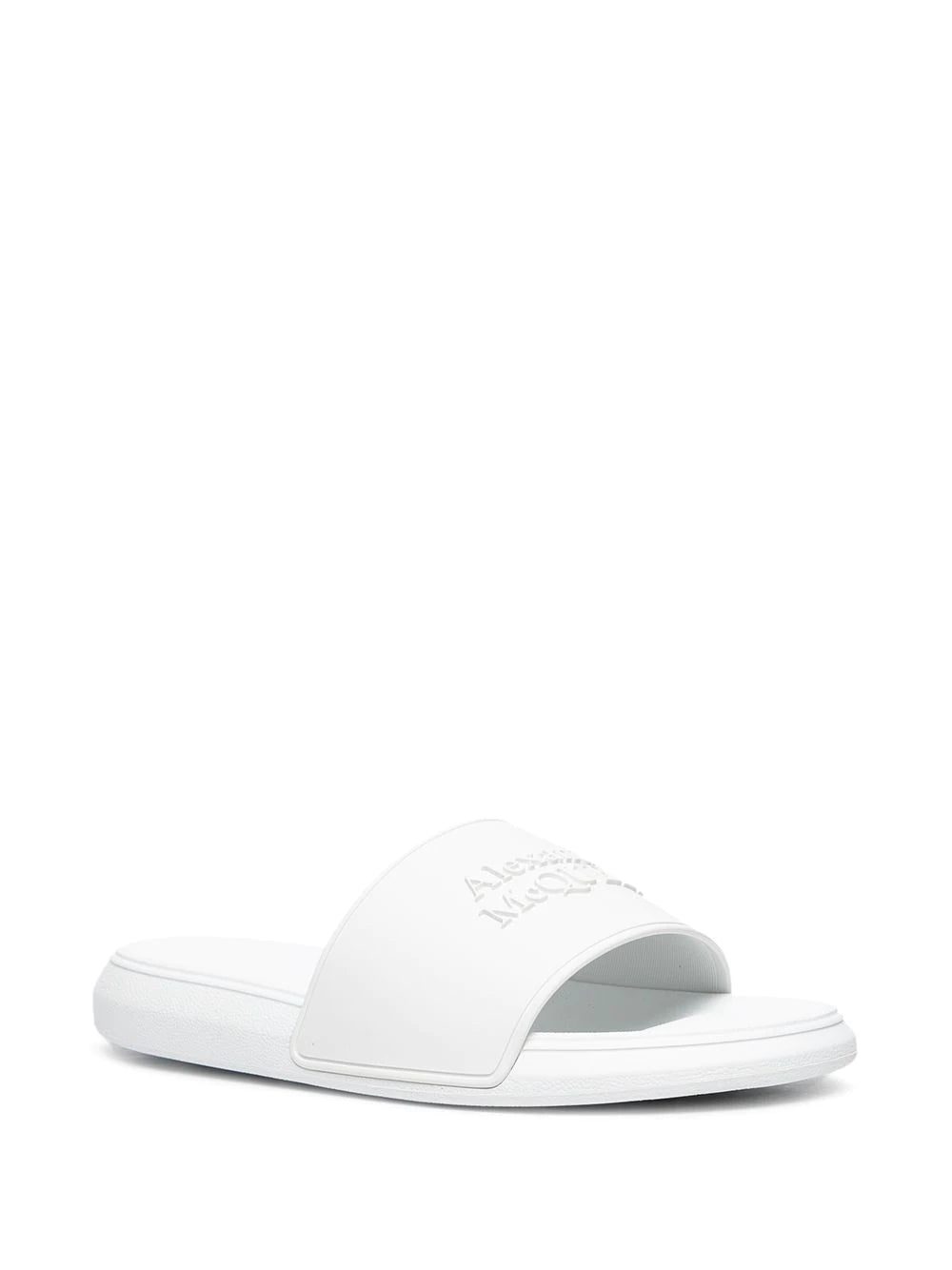 Alexander McQueen logo-embellished flat slides - Image 2