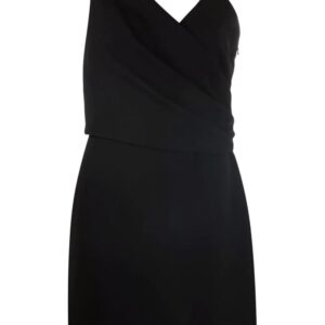 Givenchy  chain-strap asymmetric-neck dress