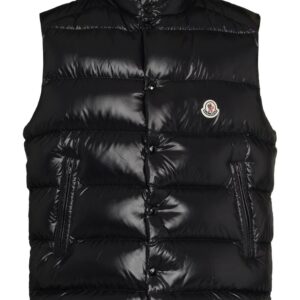 Moncler  Tibb logo-patch padded gilet