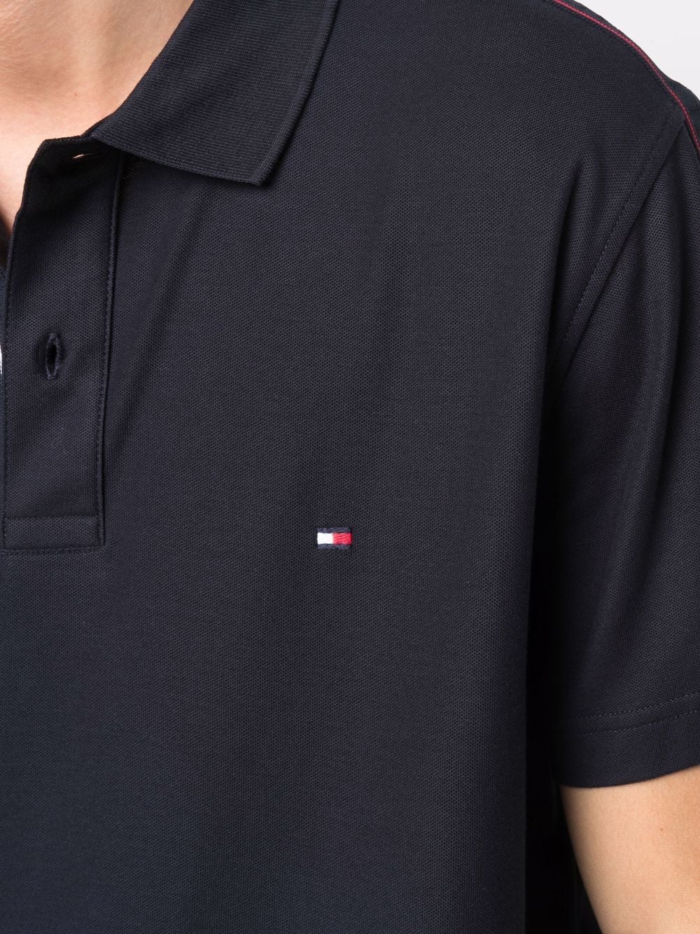 Tommy Hilfiger embroidered logo polo shirt - Image 5