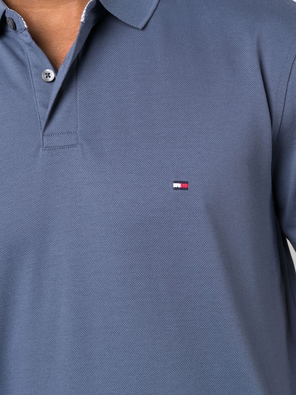 Tommy Hilfiger embroidered logo polo shirt - Image 5