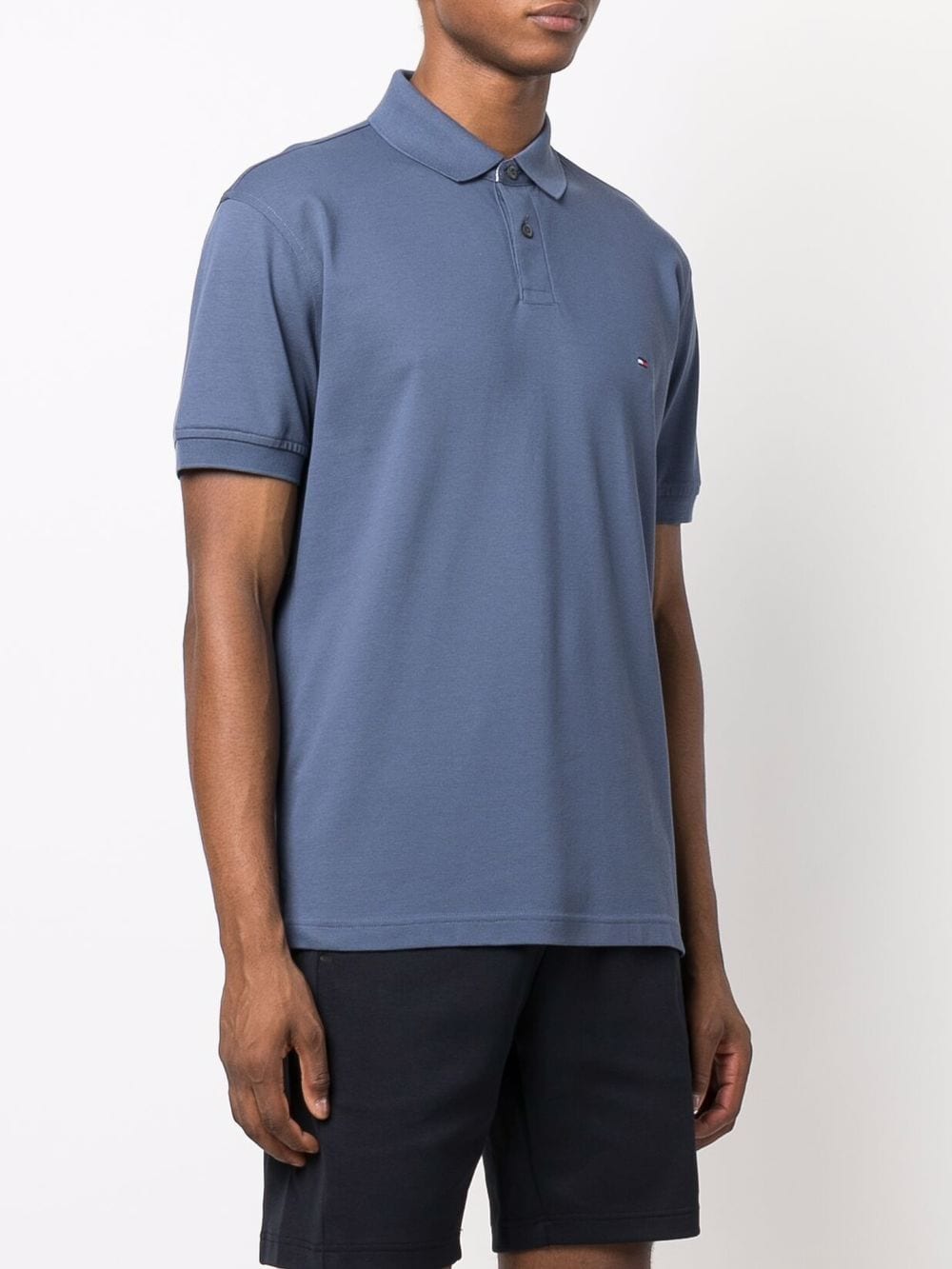 Tommy Hilfiger embroidered logo polo shirt - Image 3
