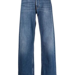 Alexander McQueen wide-leg Japanese denim jeans
