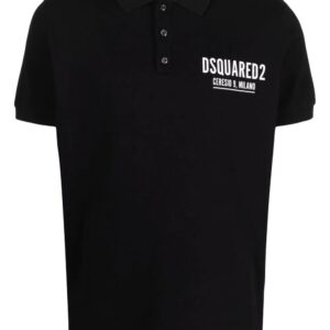 Dsquared2 logo-print polo shirt