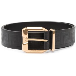 Louis Vuitton La Greca leather belt