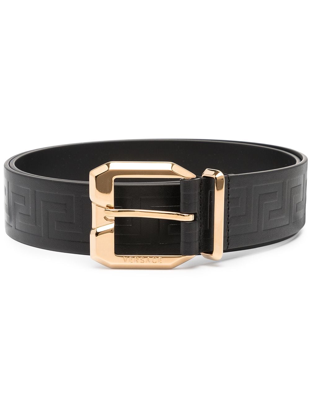 Versace La Greca leather belt