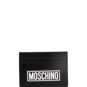Moschino logo-print cardholder