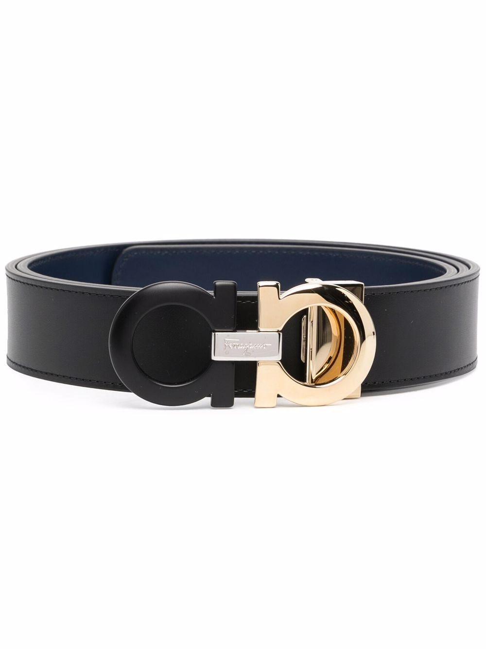 Ferragamo Double Gancini leather belt