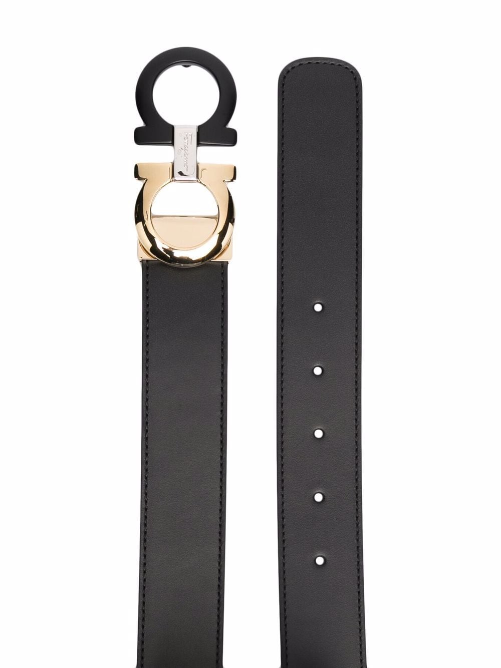 Ferragamo Double Gancini leather belt - Image 2