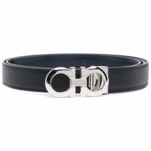 Ferragamo Gancini-buckled belt