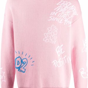 Dsquared2 graphic slogan sweatshirt