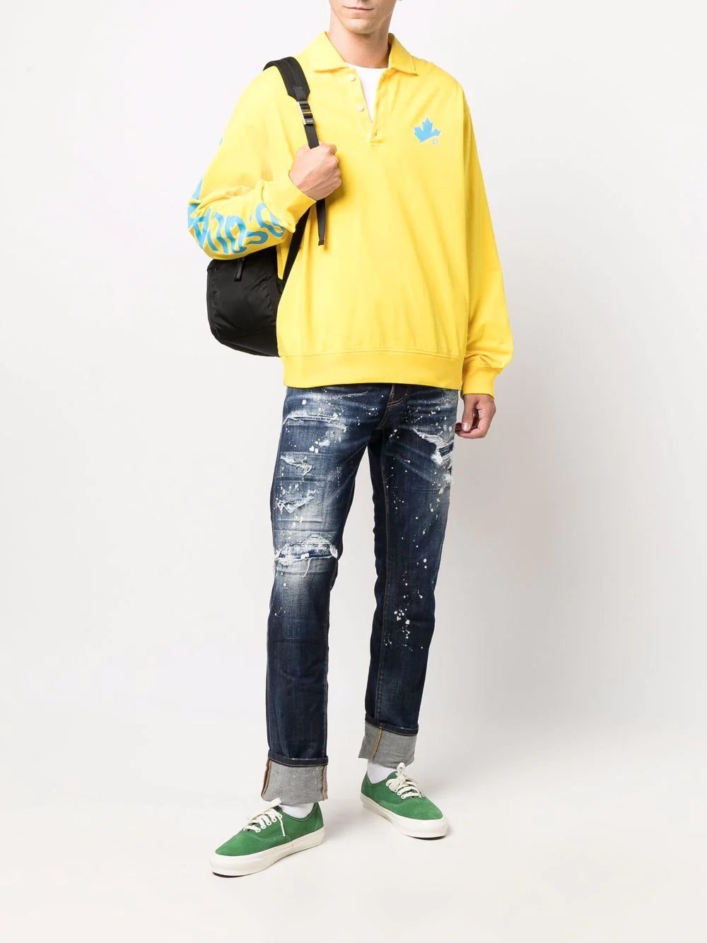 Dsquared2 logo-print polo shirt - Image 2