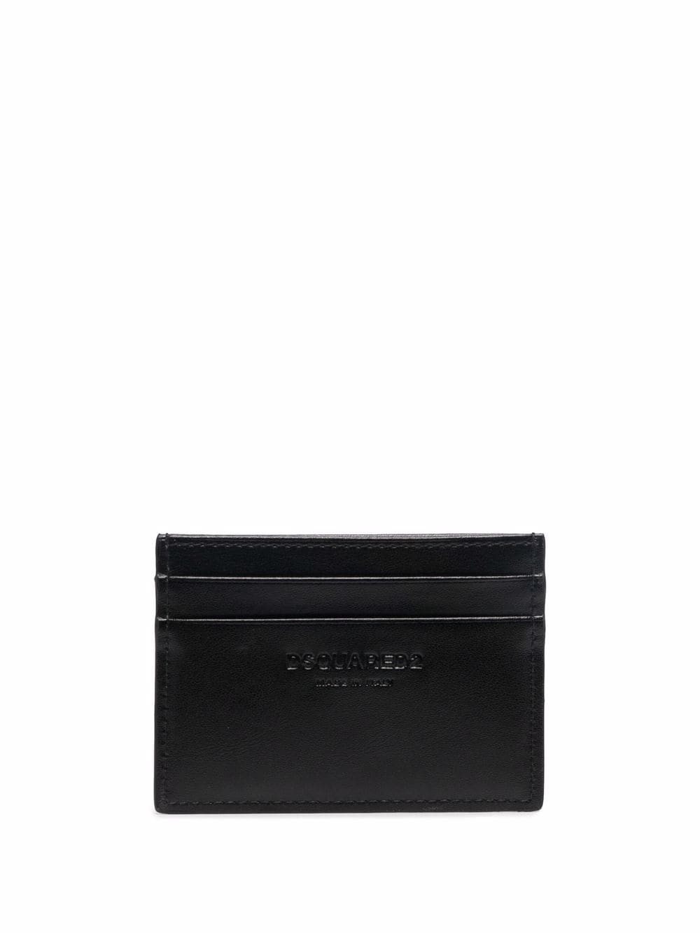 Dsquared2 logo-print leather cardholder - Image 2