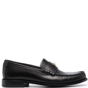 Versace  La Medusa leather loafers