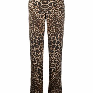 TOM FORD leopard-print straight-leg trousers