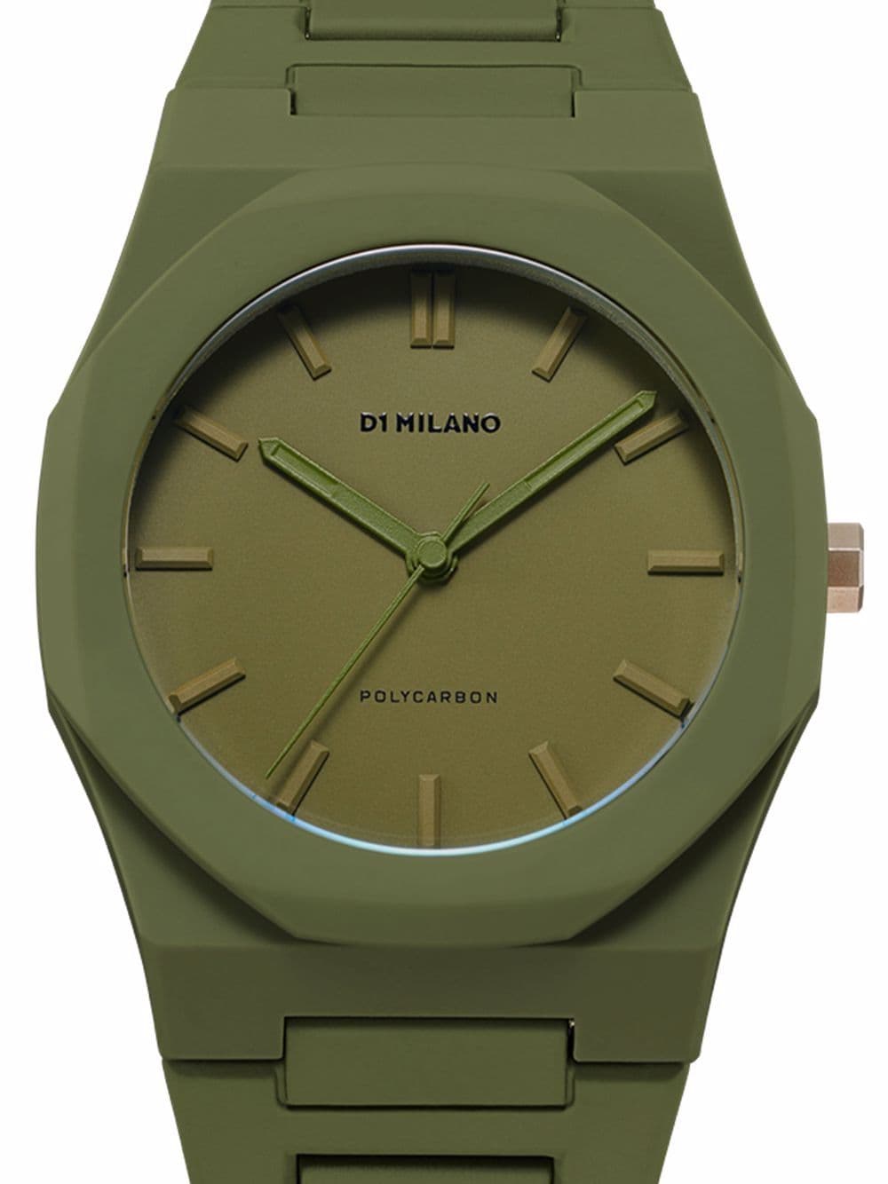 D1 Milano Polycarbon Military Green 40.5mm - Image 2