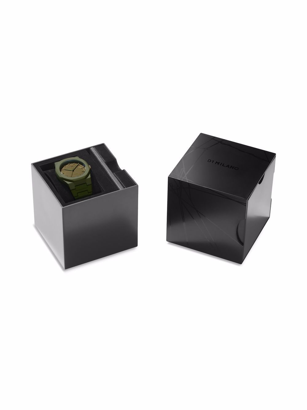 D1 Milano Polycarbon Military Green 40.5mm - Image 6