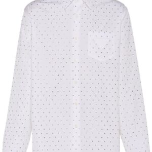 Prada  gem-studded tailored shirt