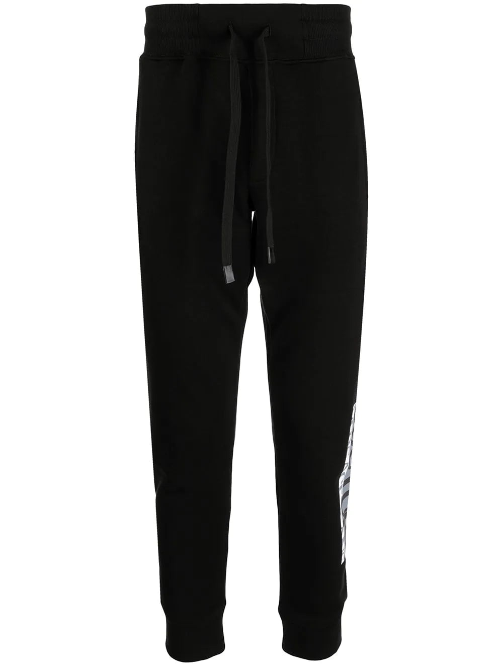 Versace Jeans Couture logo-leg cotton trackpants
