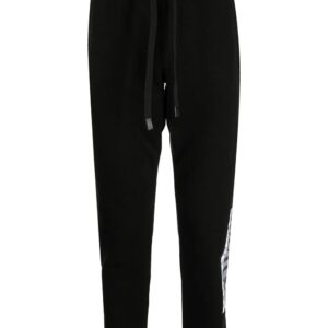 Versace Jeans Couture  logo-leg cotton trackpants
