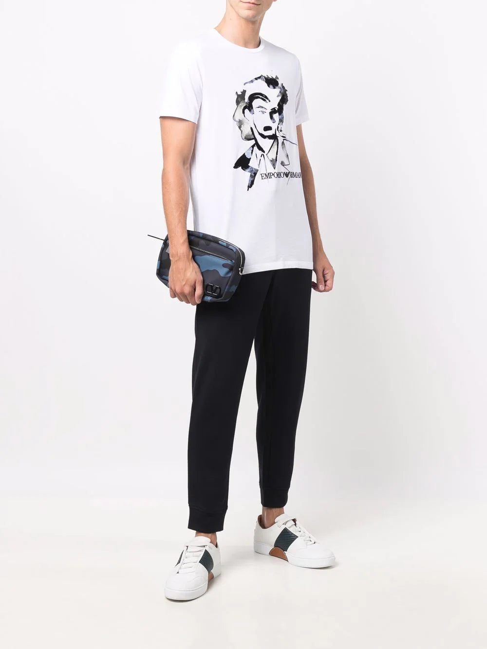 Emporio Armani logo-detail track pants - Image 2