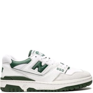 New Balance  550 "White/Team Forest Green" sneakers