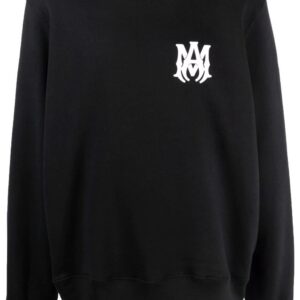 AMIRI logo-print long-sleeve cotton sweatshirt
