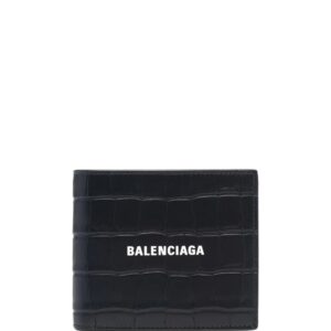 Balenciaga  folded logo wallet