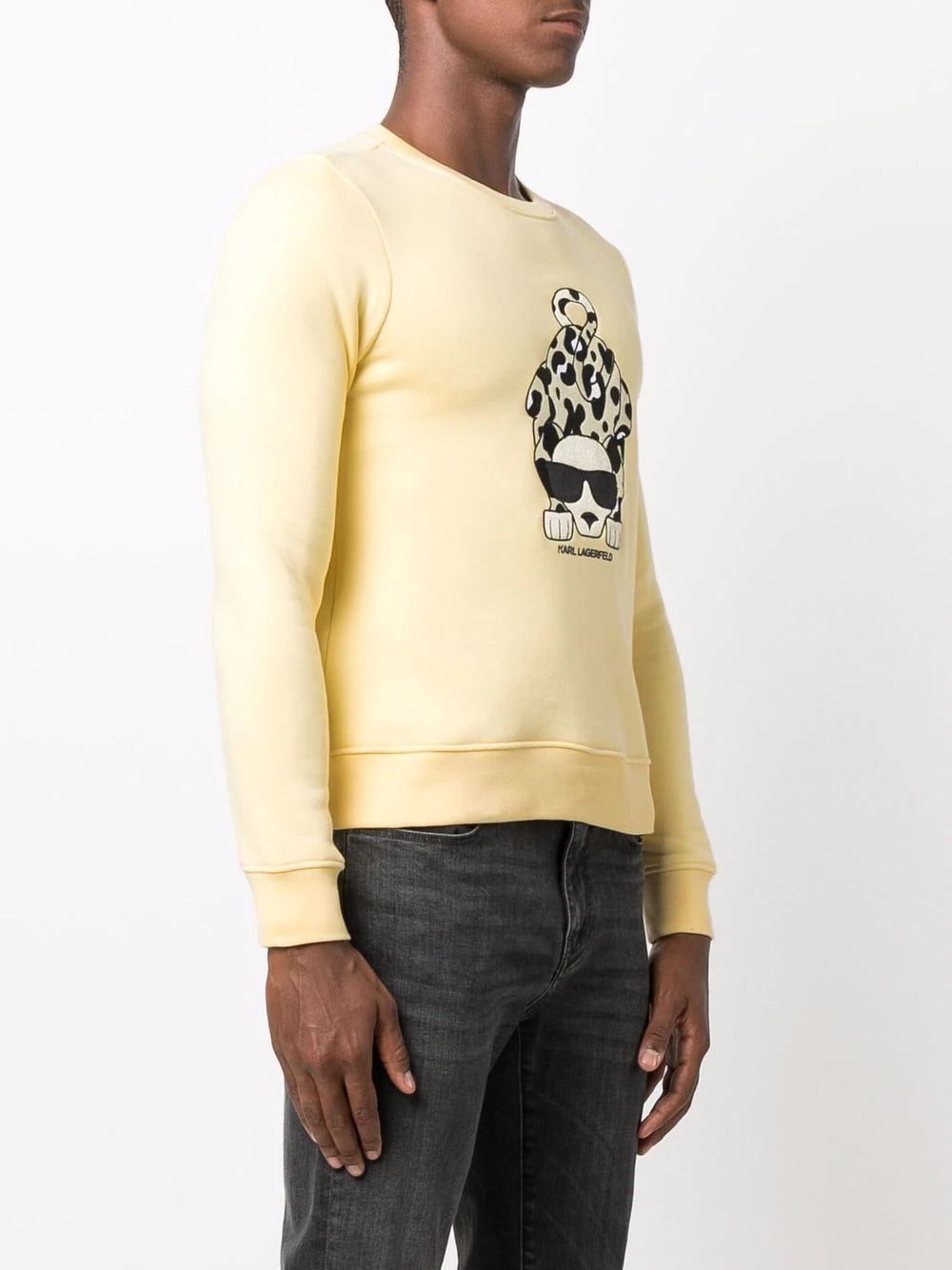 Karl Lagerfeld dog graphic sweatshirt - Image 4