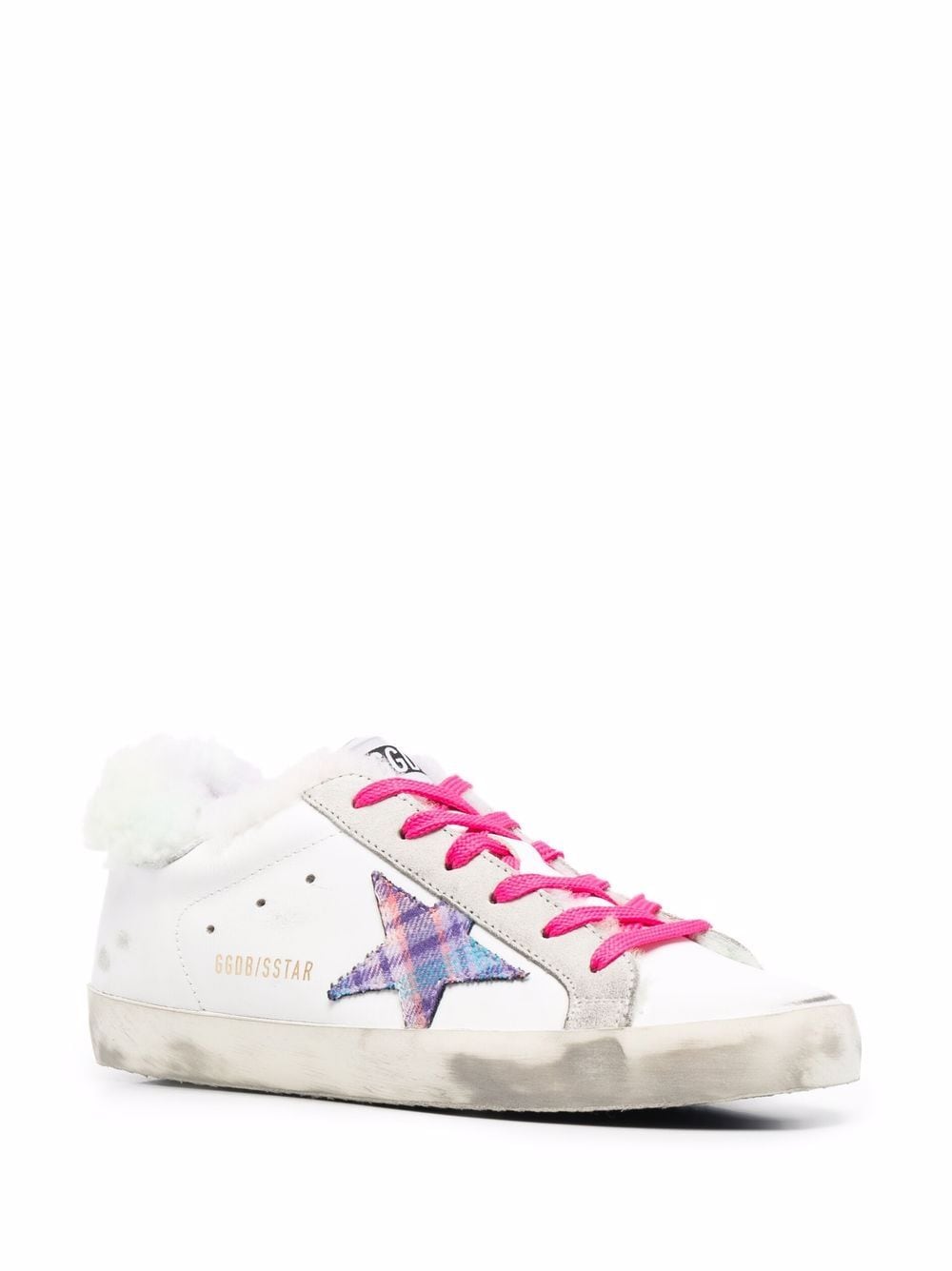 Golden Goose faux-fur Super-Star sneakers - Image 2