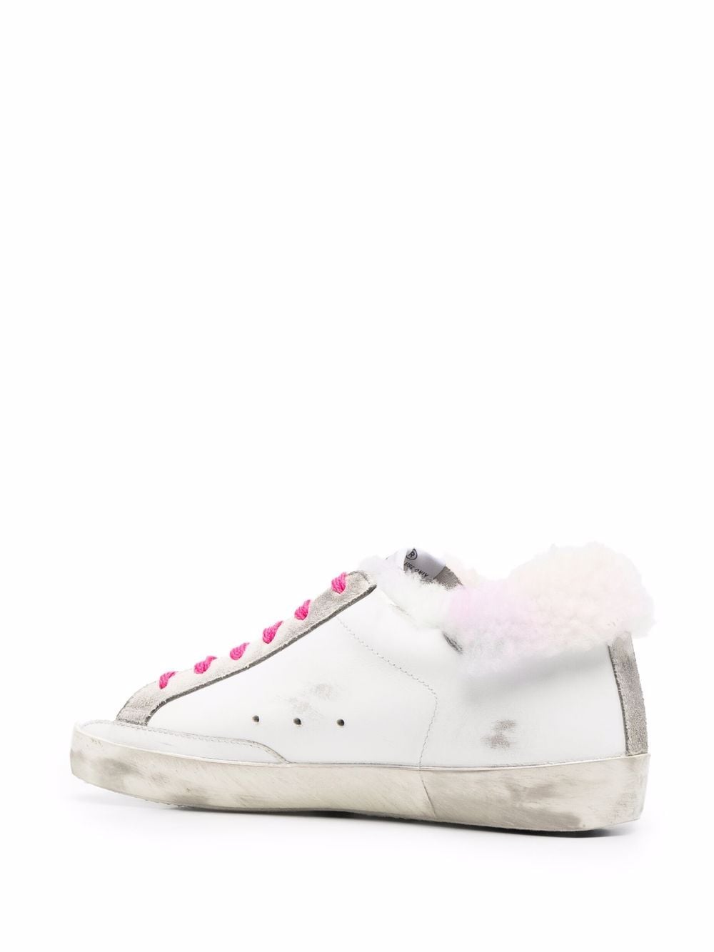 Golden Goose faux-fur Super-Star sneakers - Image 3