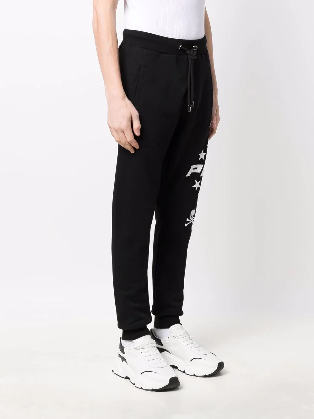 Philipp Plein logo drawstring track pants - Image 3